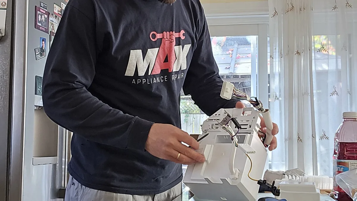 dishwasher not draining repair barrie - max appliance repair technician